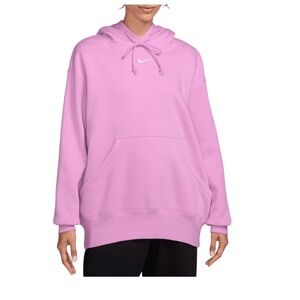 Nike Women's Pastel Pink Pullover Hoodie